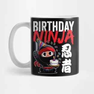 Cute Birthday Ninja Mug